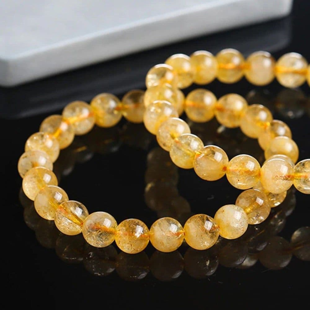 Yellow Citrine Bracelet